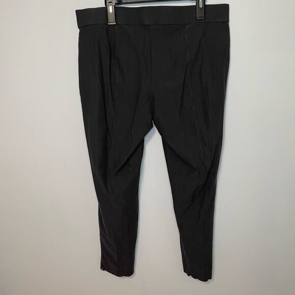 Eileen Fisher Gray Pants XL Womens Pull On Casual Career Lightweight - Picture 5 of 7
